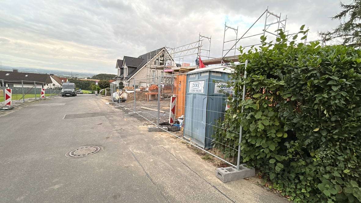 Private Baustellenabsicherung