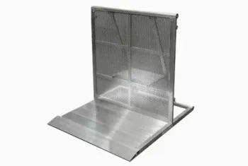 Bühnengitter Stahl 2m