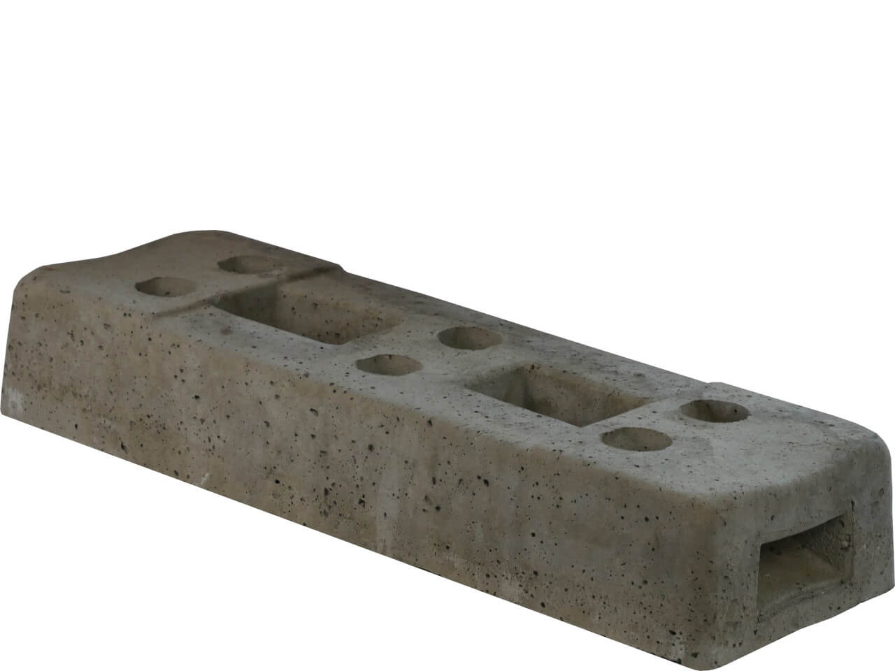 Betonfuß mit doppelter Aufnahme